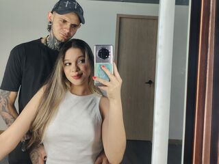 camgirl giving boyfriend blowjob ConorAndMeli